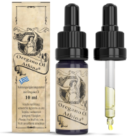 Athina® Oregano Öl, 100% Premium ätherisches Oreganoöl, 80% Carvacrol, 1 X 10 ml.